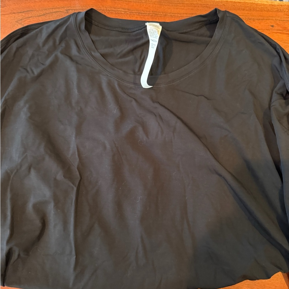 Modal relaxed-fit lounge long sleeve